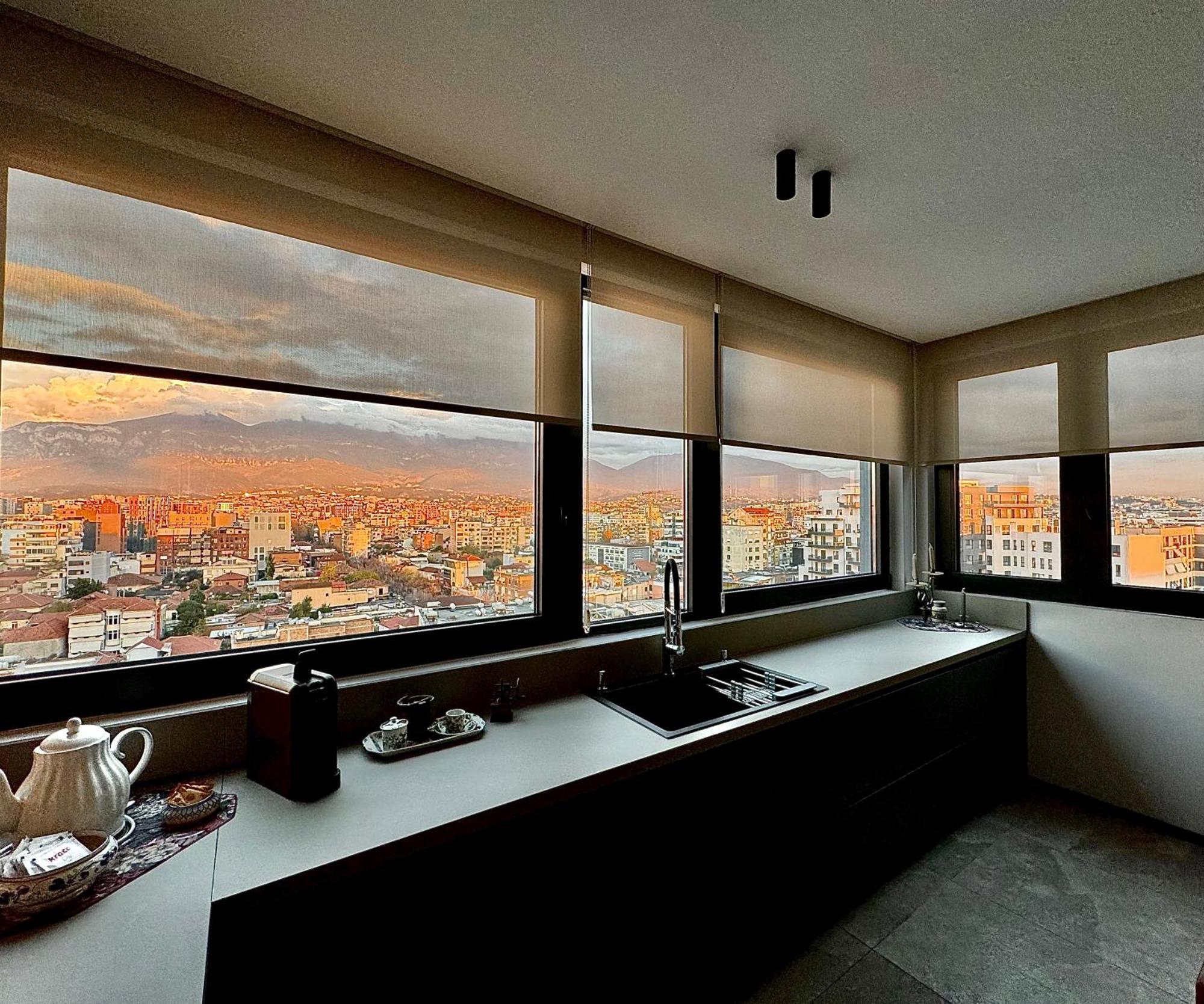 "Superattico" - Central Tirana Gorgeous Penthouse, Free Parking Экстерьер фото